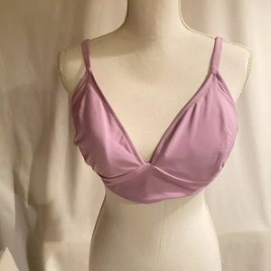 Old Navy Purple Lilac Lavender Swim Bikini Top